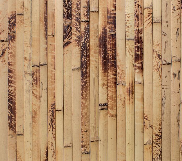 Бамбуковые обои, желтая черепаха, ламель 17мм, ширина 15 м.